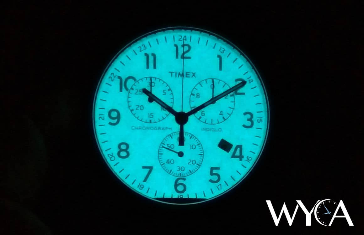 Timex 2025 weekender indiglo