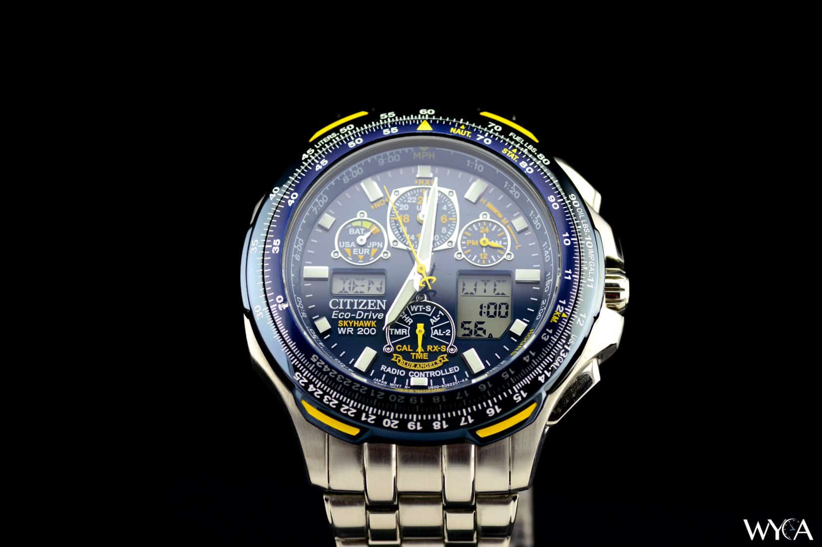Citizen Skyhawk Blue Angels A-T Review | Reviews by WYCA